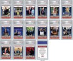 Merrick Mint DONALD TRUMP 45th U.S. 15-Card Set – ALL 15 Cards in GEM-MINT 10