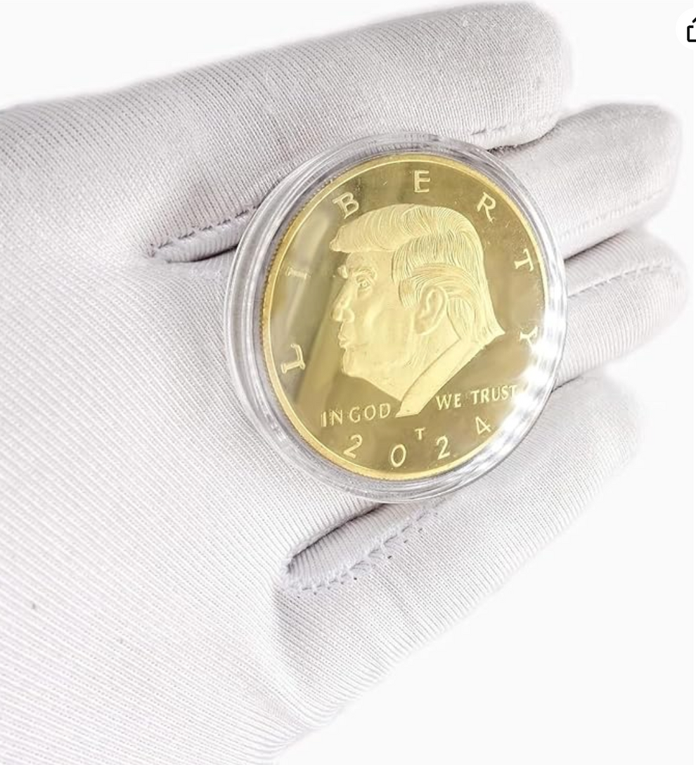 President Trump Liberty Gold Coin President Trump Liberty Gold Coin