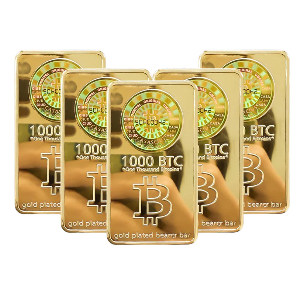Trump 1000 Bitcoins Gold Bar Trump 1000 Bitcoins Gold Bar